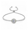 Valentines Adjustable Bracelet Swarovski Girlfriend