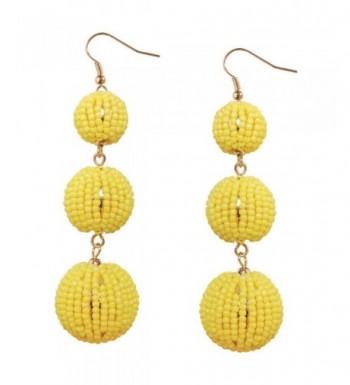 Humble Chic Statement Earrings Gold Tone