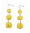 Humble Chic Statement Earrings Gold Tone