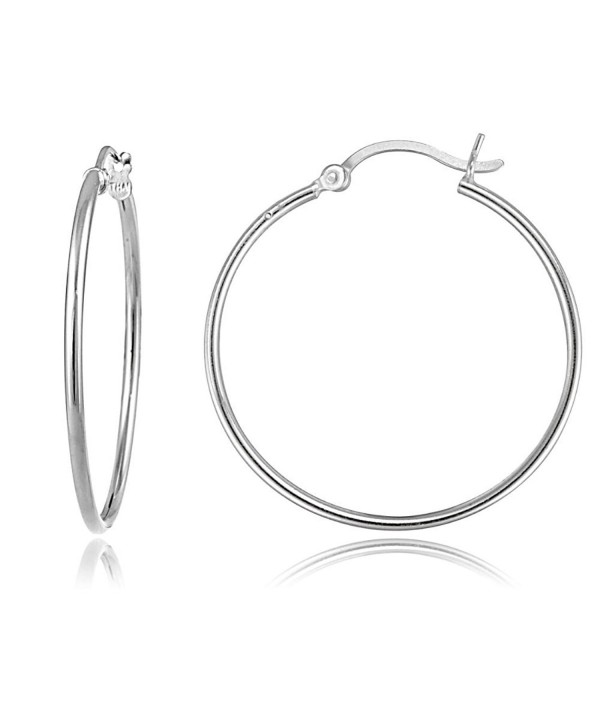 Sterling Silver 1 5mm Polished Earrings