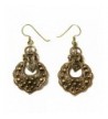 Bohemian Filigree Earrings Vintage Thailand