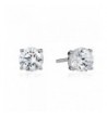 Surgical Stainless Earrings Zirconia Hypoallergenic