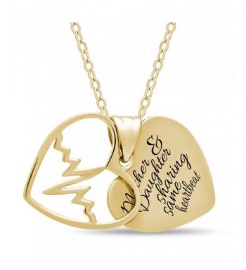 Mother Sterling Silver Daughter Necklace