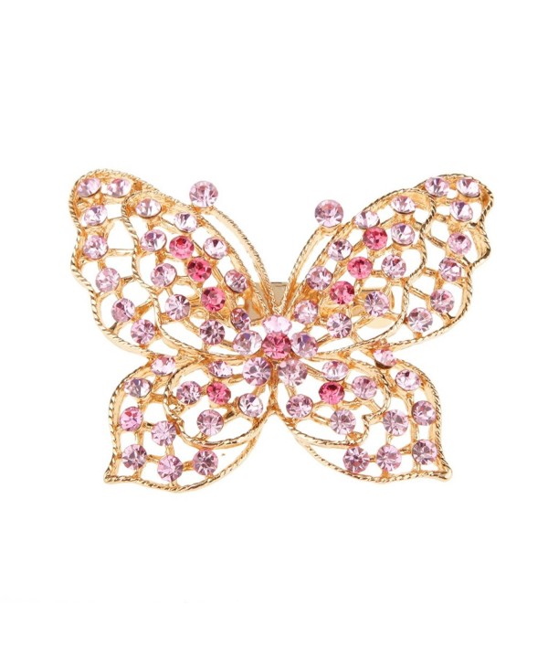 MagiDeal Butterfly Crystal Rhinestone Fashion