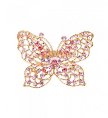 MagiDeal Butterfly Crystal Rhinestone Fashion
