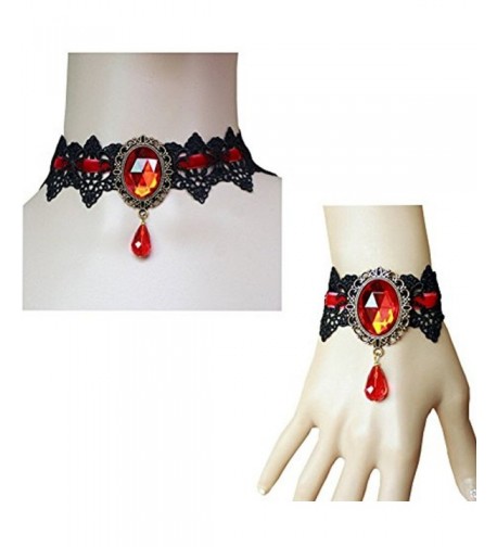 Handmade Vampire Necklace Pendant bracelet