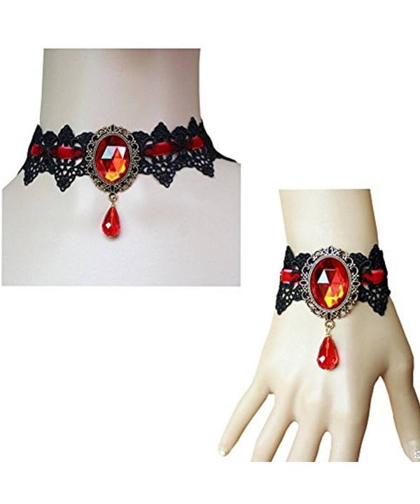 Handmade Vampire Necklace Pendant bracelet