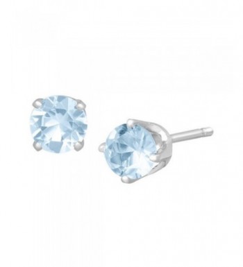 Blue Simulated Aquamarine Sterling cartilage