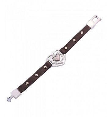 YAZILIND Stainless Friendship Wristband Bracelet