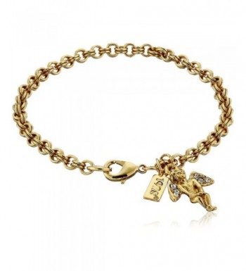 Symbols Faith Inspirations Gold Dipped Bracelet