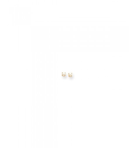 Gold Baby Cultured Pearl Earrings
