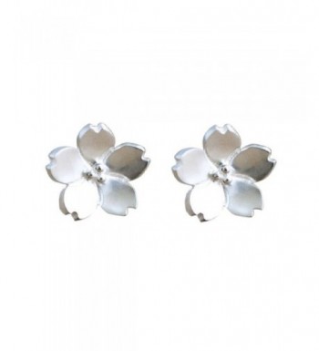 Sterling Silver Blossom Earrings Flowers