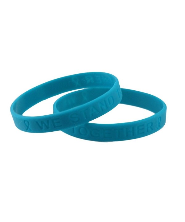 Teal Silicone Bracelets Give 8 99