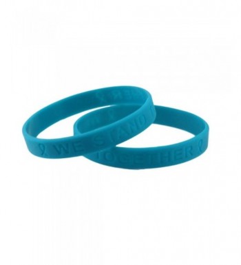 Teal Silicone Bracelets Give 8 99