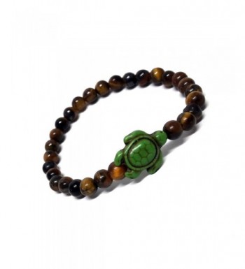 Tiger Hawaiian Stones Bracelet Turtle