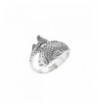 Sterling Silver Japanese Fish Ring