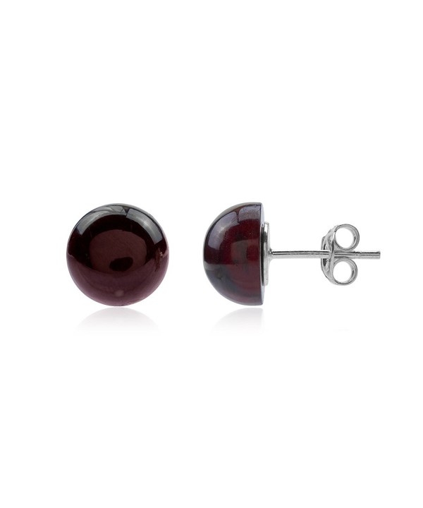 Cherry Amber Sterling Silver Earrings