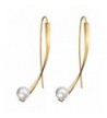 Threader Earrings Simulation Dangle Fashion