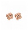 DIFINES Redbarry Plated Love knot Earrings