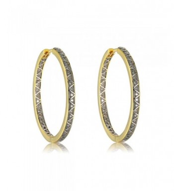 Plated Brass Zirconia Earrings Richapex