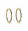 Plated Brass Zirconia Earrings Richapex