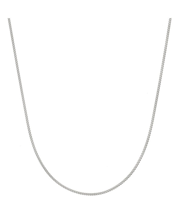 Sterling Silver Italian Diamond Cut Necklace