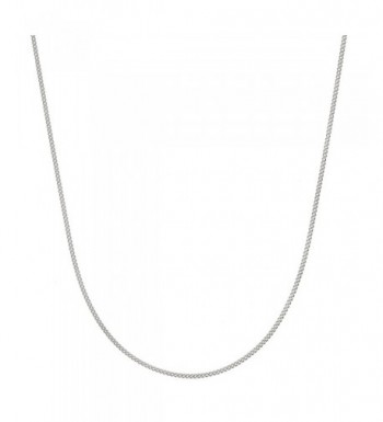 Sterling Silver Italian Diamond Cut Necklace