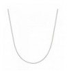 Sterling Silver Italian Diamond Cut Necklace