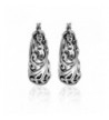 Graceful Swirls Sterling Silver Earrings