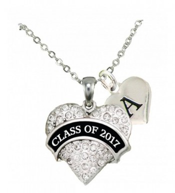 Custom Graduation Necklace Jewelry Initial
