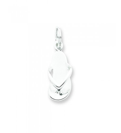 Sterling Silver Flip Flop Charm