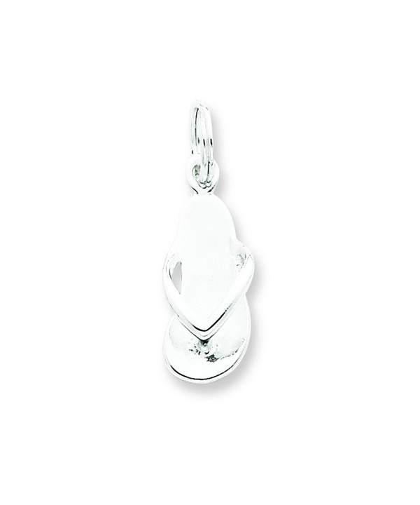 Sterling Silver Flip Flop Charm