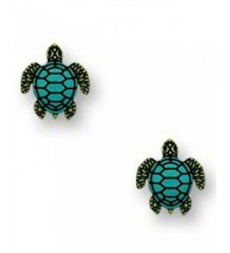 Green Turtle Earrings Sienna Sky