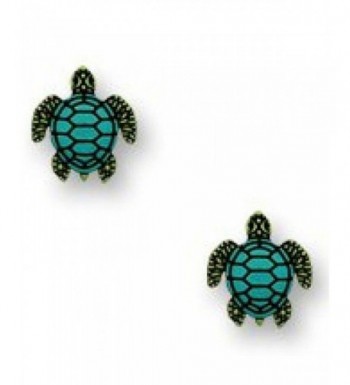 Green Turtle Earrings Sienna Sky