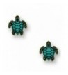 Green Turtle Earrings Sienna Sky