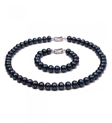 JYX Freshwater Pearl Necklace Bracelet