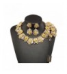 Holylove Statement Necklace Bracelet Yellow 8041BE