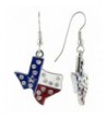 Patriotic Lone State Texas Earring