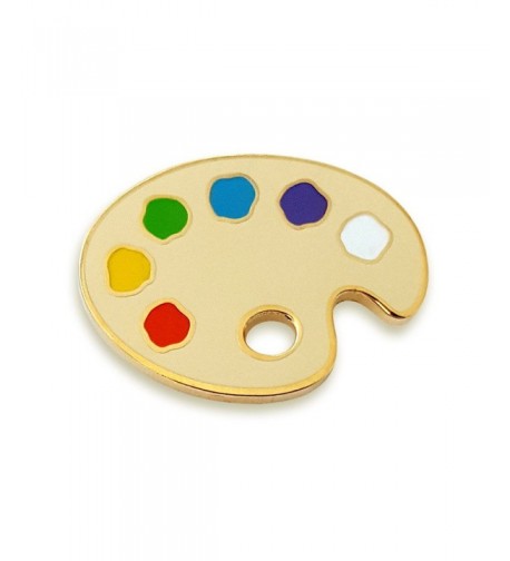 Pinsanity Painters Palette Enamel Lapel