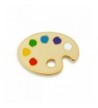 Pinsanity Painters Palette Enamel Lapel