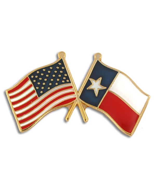 PinMarts Texas Crossed Friendship Enamel