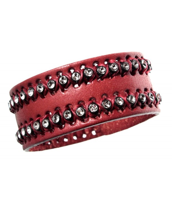 Quality Leather Bracelet Valentines Adjustable