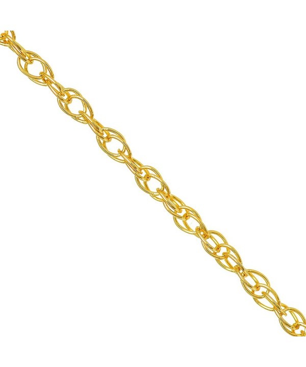 JewelStop Yellow Diamond Cut Carded Necklace
