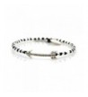 Bling Studded Bracelet FB 5775 Silver