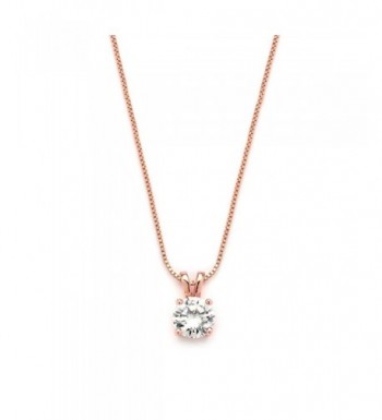 Mariell Luxurious Round Cut Zirconia Necklace