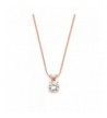 Mariell Luxurious Round Cut Zirconia Necklace