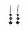 Mystic topaz Earrings Rainbow Zirconia DE0092M