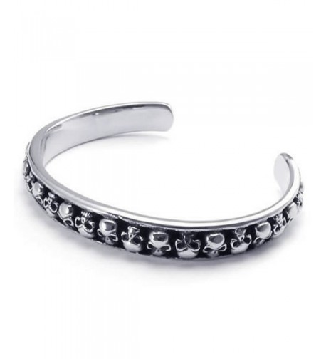 KONOV Womens Vintage Stainless Bracelet