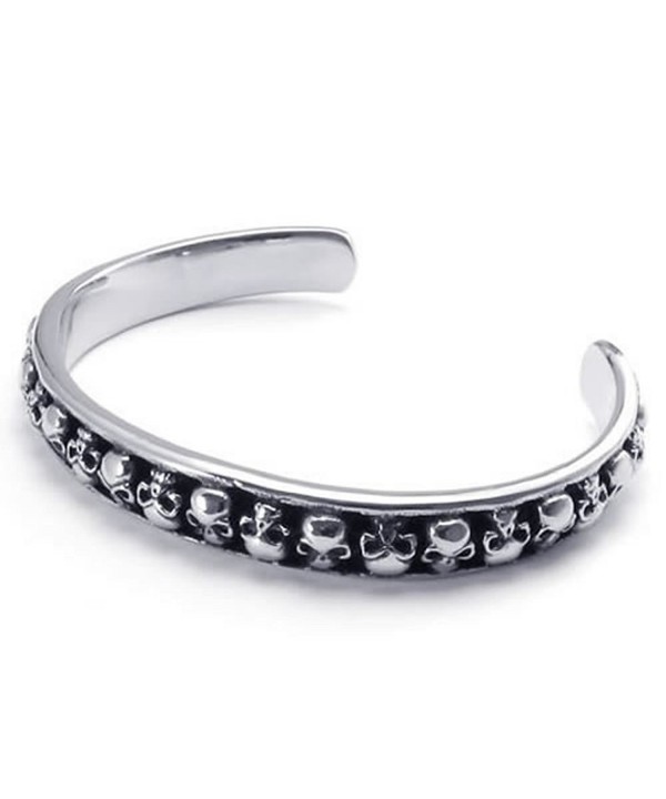 KONOV Womens Vintage Stainless Bracelet