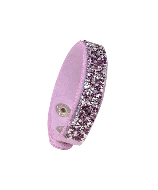 NOISIM Crystal Drilling Bracelet purple